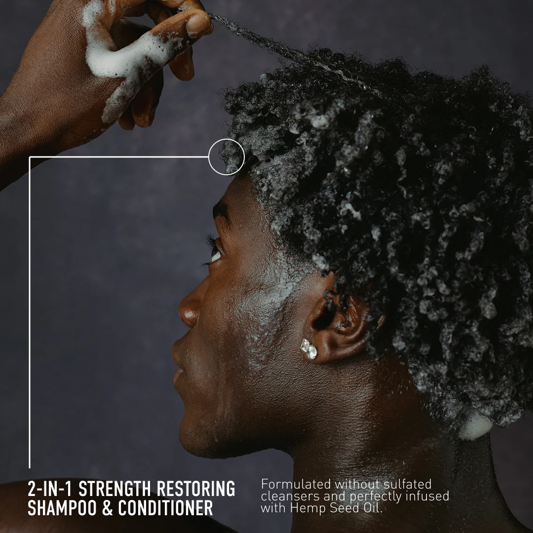 Bevel 2-in-1 Strengthening Shampoo and Conditioner - Image 3